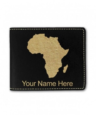 Leather Continent Personalized Engraving Included