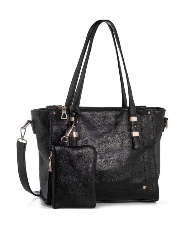 Women Fashion Handbags Top-Handle Shoulder Bags PU Leather Tote Bags ...