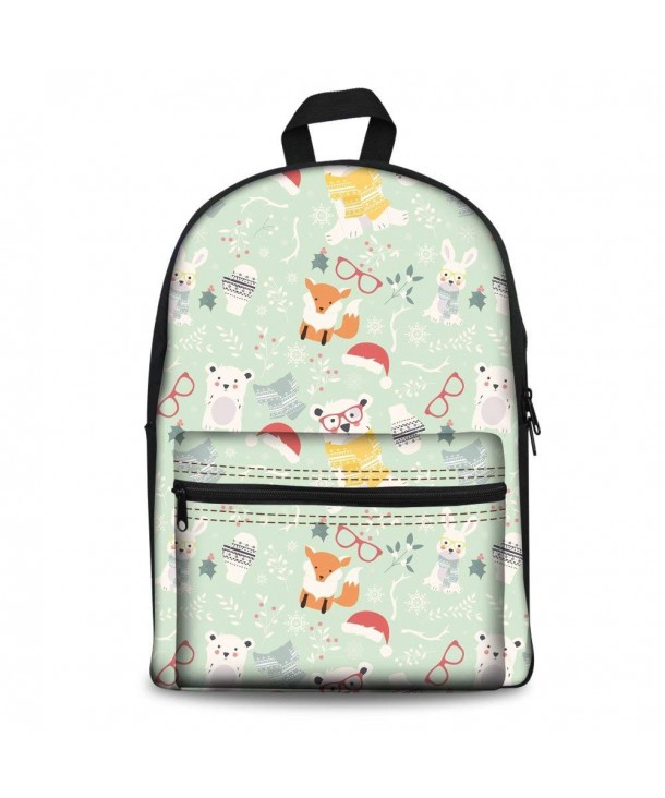 Coloranimal Animal Pattern Backpack Bookbags