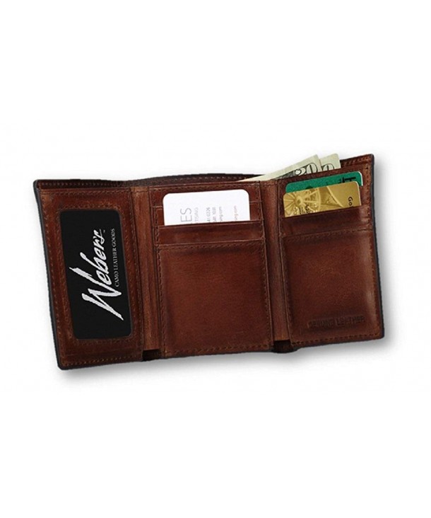 Webers Premium Leather Hunters Trifold