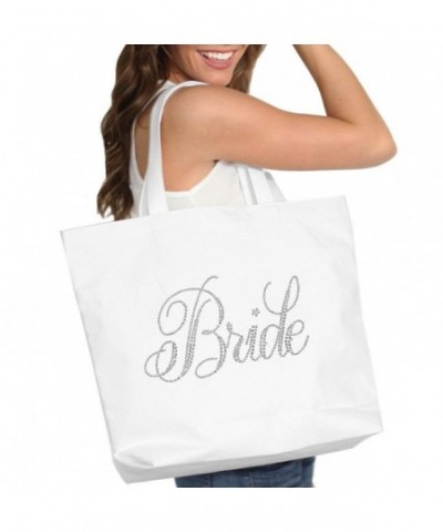 Flirty Rhinestone Bride Tote Bag