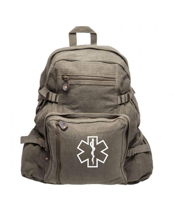Medical Army Heavyweight Canvas Backpack