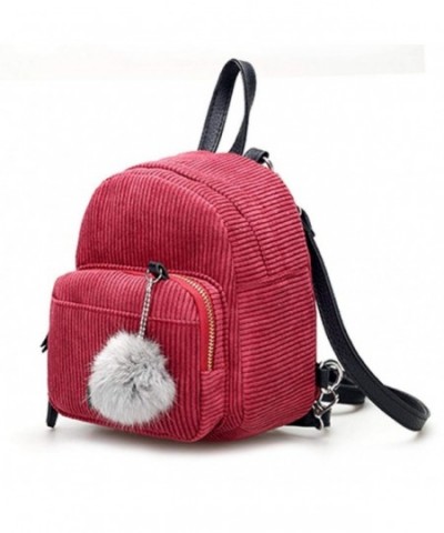Shoulder Hunzed Leather Backpacks Schoolbags