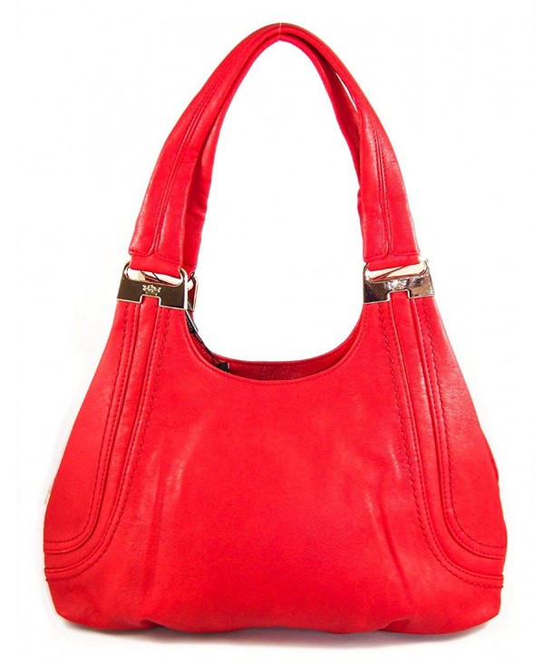 Fashion Ladies Shoulder Bag - Red - C011QSC16Y5