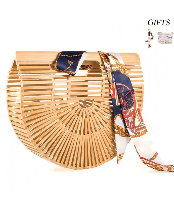 LibbyPet Bamboo Handbags Handmade Summer