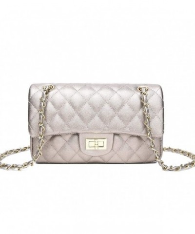 Jollque Leather Crossbody Shoulder Quilted