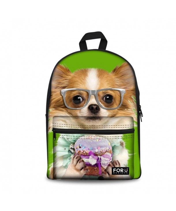 DESIGNS Animal Casual Canvas Backpack
