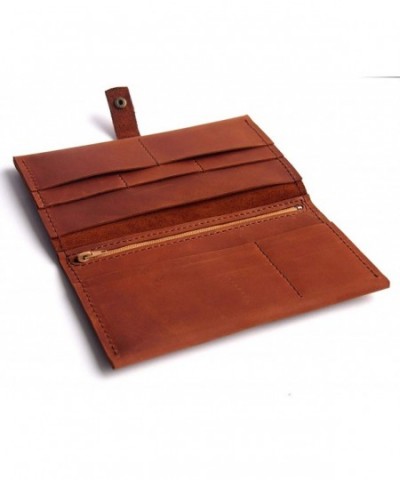 Handmade Leather Wallet Travel Passport
