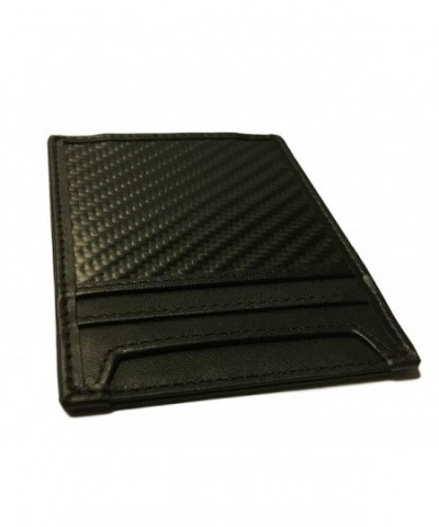 Carbon Wallet blocker Leather Magnetic