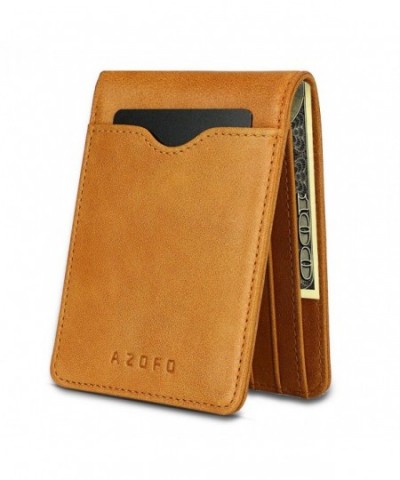 AZOFO Minimalist Genuine Leather Blocking