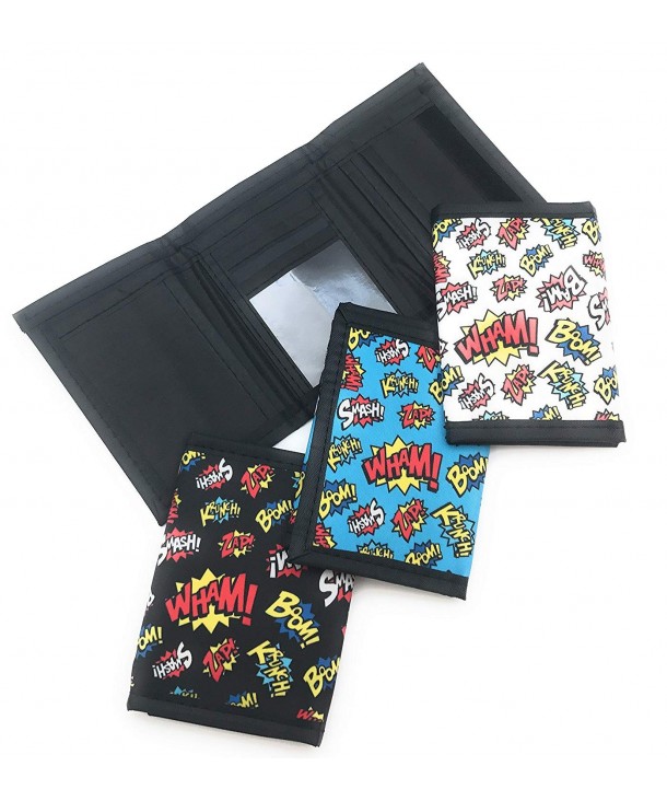 Oojami Superhero Tri Fold Wallets Pack