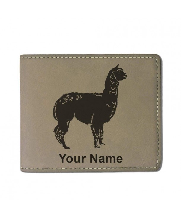 Leather Wallet Personalized Engraving Included