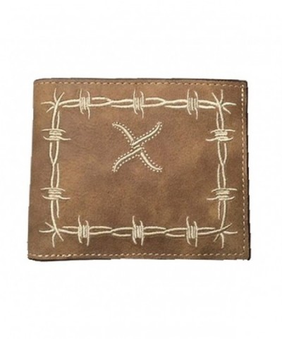Twisted Leather Bi Fold Wallet XRC 14B