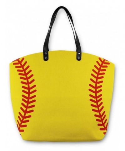 Knitpopshop Softball Baseball Handbag Oversized