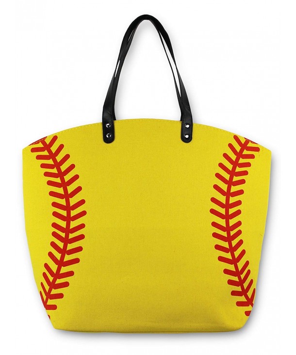 Knitpopshop Softball Baseball Handbag Oversized