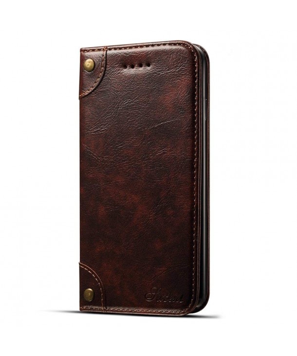 Leather Wallet Phone Protective Cover