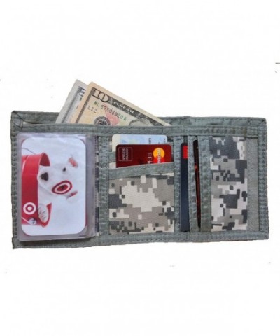 Tri fold Velcro Camouflage Wallet Commando