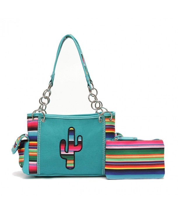 Western Handbag Multi Colored Concealed Shoulderbag