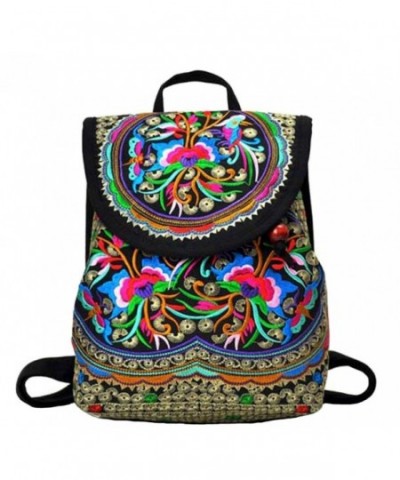 LeaLac Backpack Handmade Embroidered Rucksack