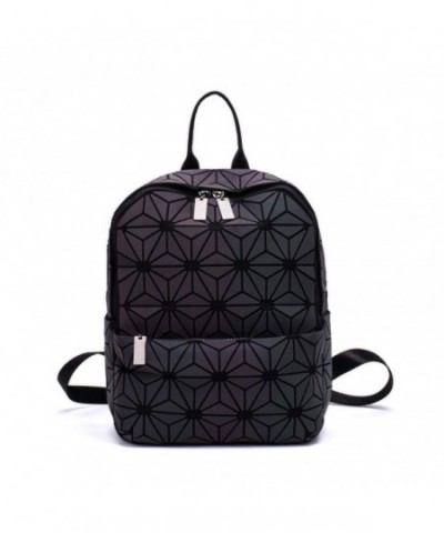 Geometric Luminous Backpack Fashion Rucksack