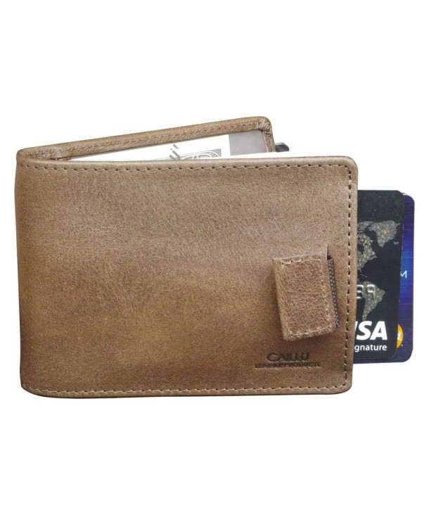 CAILLU leather wallet Designer Bifold