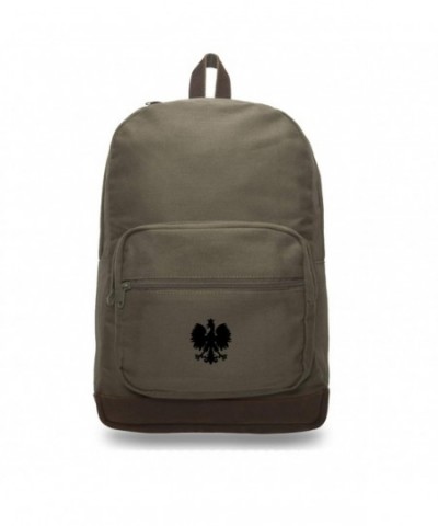 Polska Teardrop Backpack Leather Accents