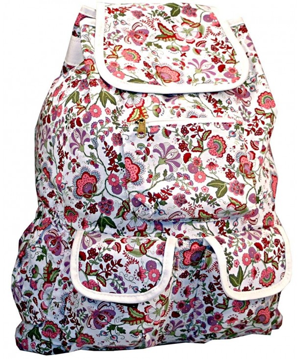 Floral Fashion Backpack Blooming Daypack