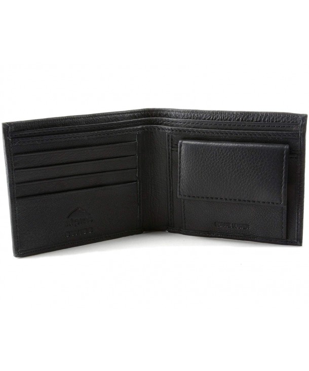 Alpine Swiss Leather Bifold Sections