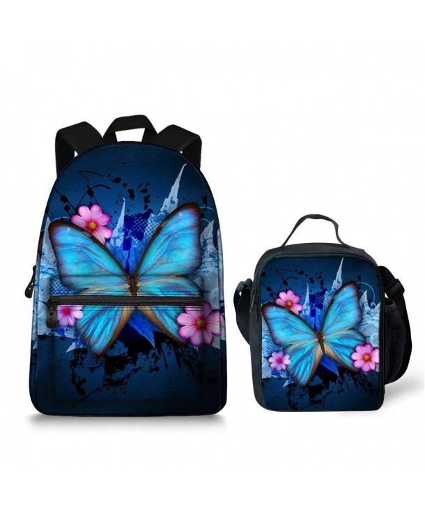 Butterfly Lightweight Laptop Backpack Bookbag