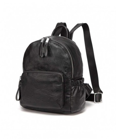 Backpack Vaschy Leather Double Compartment
