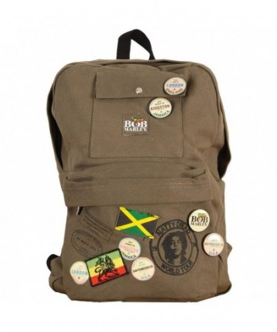 Bob Marley Zion Backpack Green
