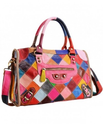 Womens Multi color Shoulder Handbag 2B4001