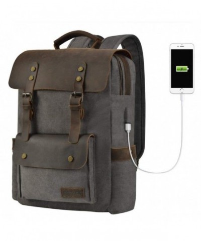kopack Backpack Charging Vintage Genuine