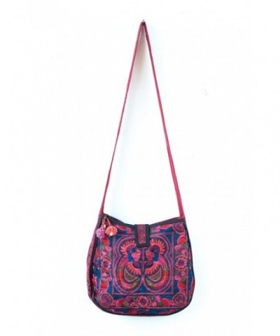Changnoi MAGENTA Cross Over Ethnic Embroidered