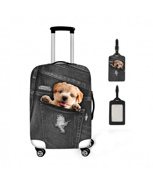 Coloranimal Kawaii Puppy Luggage Suitcase