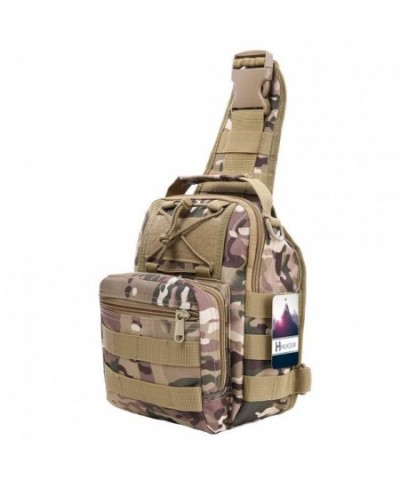 HUKOER Crossbody Shoulder Backpack Multipurpose