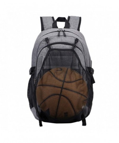 LYCSIX66 Canvas Basketball Backpack Charging