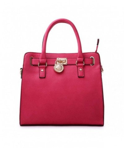 Designer Handbags Padlock Satchel Shoulder