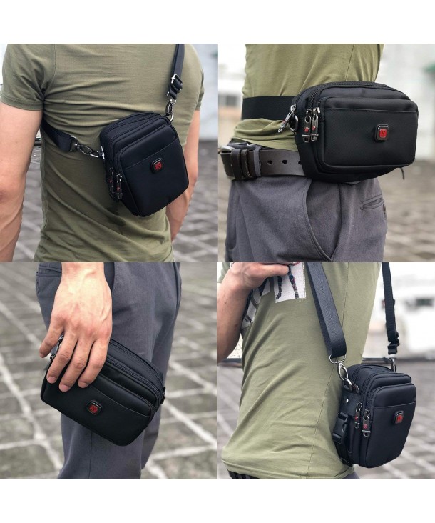 Small Messenger Bag- 1680D Nylon Waterproof Crossbody Bag- With ...