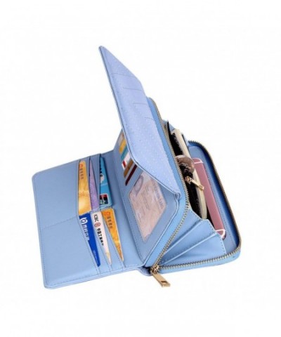 CILLA Rhombus Leather Wallet Handbag