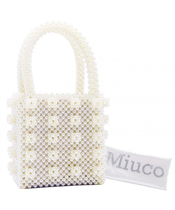 Miuco Womens Handbags Handmade Crystal