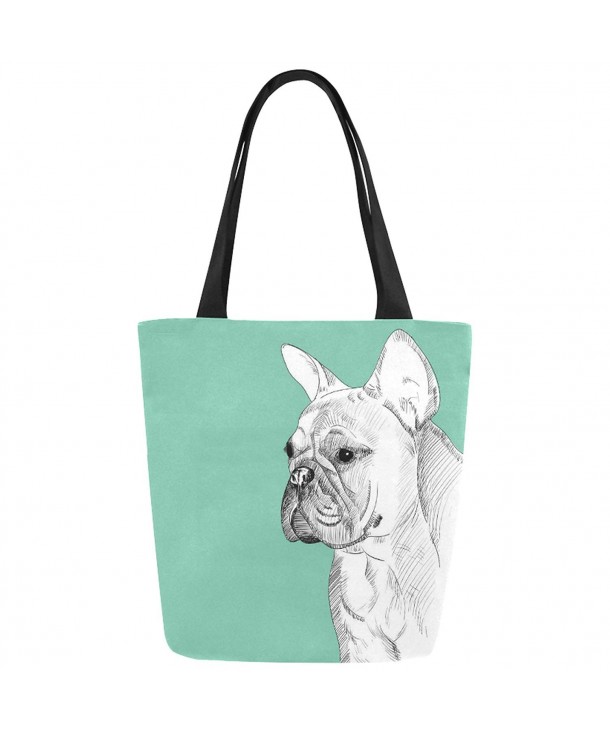 InterestPrint French Bulldog Shoulder Handbag