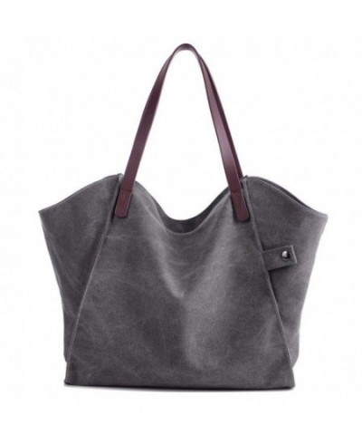 Canvas Shoulder Casual Shoppingbags Handbag