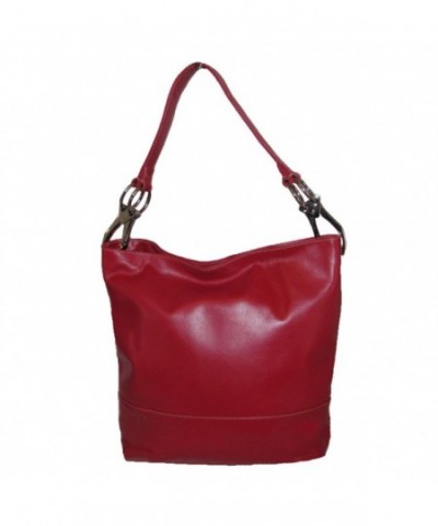 ili Classic Leather Shoulder Handbag