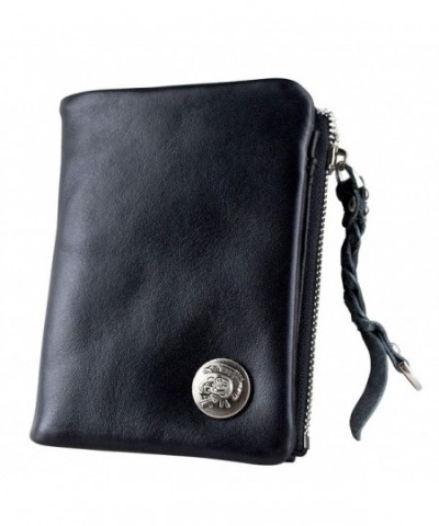 ANCICRAFT Genuine Leather Bifold Wallet