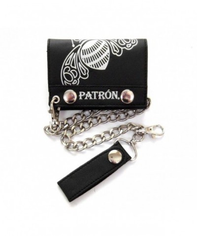Patron Tequila Silver Leather Wallet
