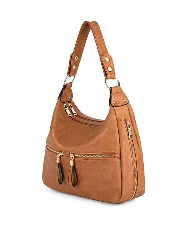 UTO Handbag Leather Zipper Shoulder