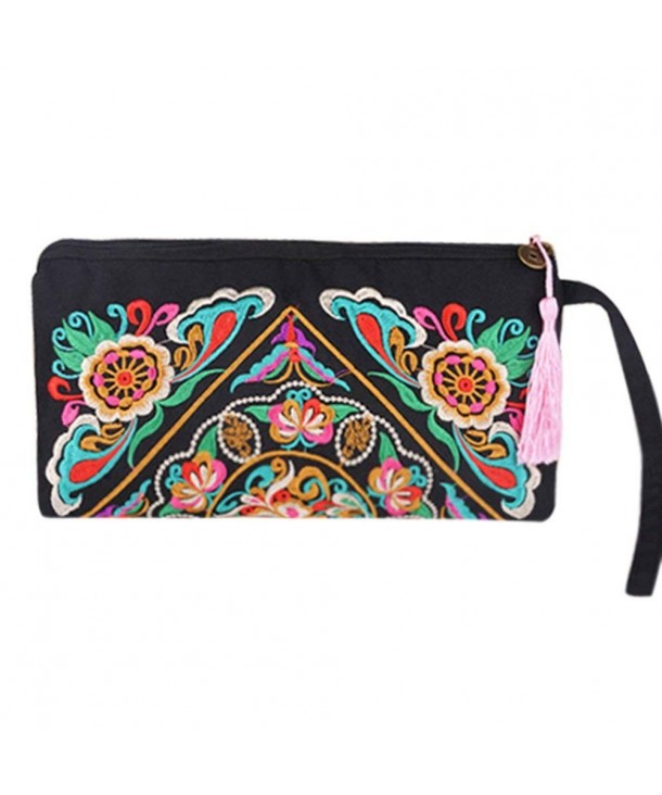 Polytree Womens Ethnic Embroider Wallet