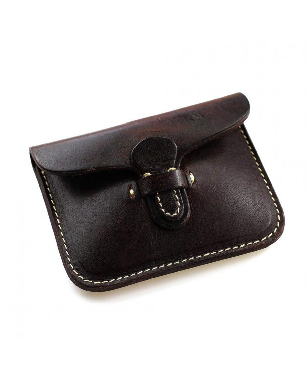 Handmade Leather Pocket Wallet Minimalist