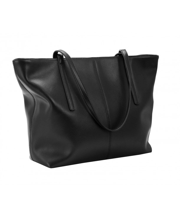 Womens Leather Handbags Shoulder Black R044